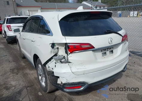 2016 Acura Rdx Technology Acurawatch Plus Packages/Technology Package from USA, damaged, VIN 5J8TB4H50GL016692